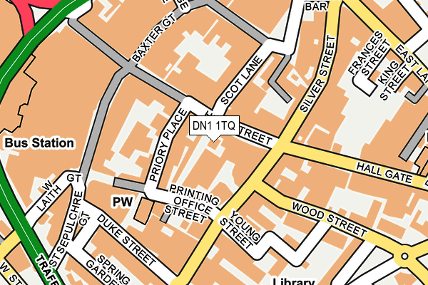 DN1 1TQ map - OS OpenMap – Local (Ordnance Survey) DN1 1TQ map - OS OpenMap – Local (Ordnance Survey)