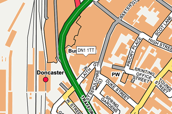 DN1 1TT map - OS OpenMap – Local (Ordnance Survey) DN1 1TT map - OS OpenMap – Local (Ordnance Survey)