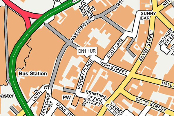 DN1 1UR map - OS OpenMap – Local (Ordnance Survey) DN1 1UR map - OS OpenMap – Local (Ordnance Survey)