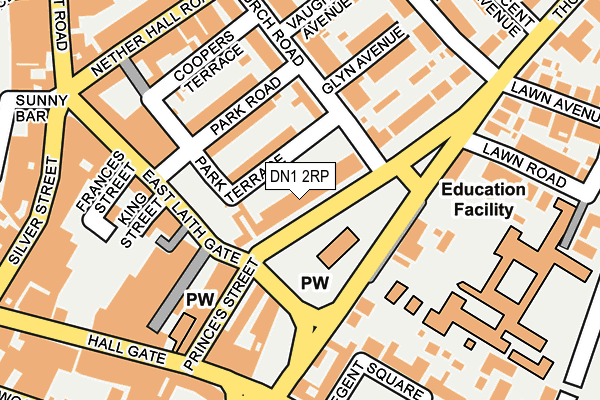 DN1 2RP map - OS OpenMap – Local (Ordnance Survey) DN1 2RP map - OS OpenMap – Local (Ordnance Survey)