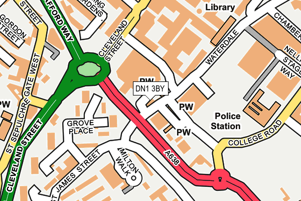 DN1 3BY map - OS OpenMap – Local (Ordnance Survey) DN1 3BY map - OS OpenMap – Local (Ordnance Survey)
