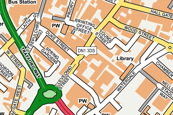 DN1 3DS map - OS OpenMap – Local (Ordnance Survey) DN1 3DS map - OS OpenMap – Local (Ordnance Survey)
