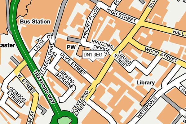 DN1 3EG map - OS OpenMap – Local (Ordnance Survey) DN1 3EG map - OS OpenMap – Local (Ordnance Survey)