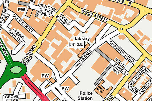 DN1 3JU map - OS OpenMap – Local (Ordnance Survey) DN1 3JU map - OS OpenMap – Local (Ordnance Survey)