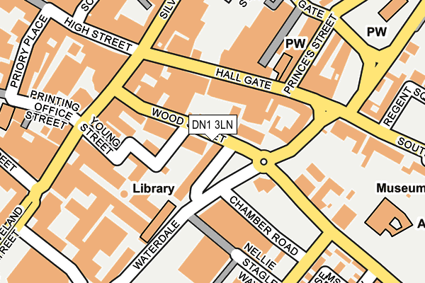 DN1 3LN map - OS OpenMap – Local (Ordnance Survey) DN1 3LN map - OS OpenMap – Local (Ordnance Survey)
