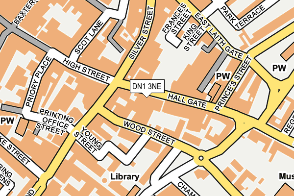 DN1 3NE map - OS OpenMap – Local (Ordnance Survey) DN1 3NE map - OS OpenMap – Local (Ordnance Survey)