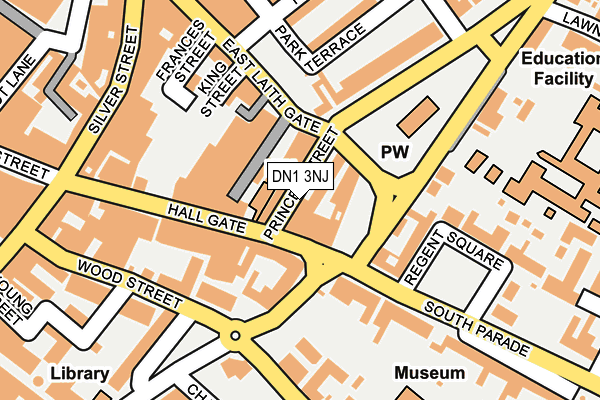 DN1 3NJ map - OS OpenMap – Local (Ordnance Survey) DN1 3NJ map - OS OpenMap – Local (Ordnance Survey)