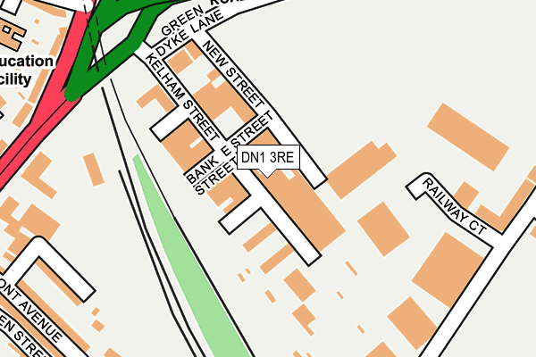 DN1 3RE map - OS OpenMap – Local (Ordnance Survey) DN1 3RE map - OS OpenMap – Local (Ordnance Survey)