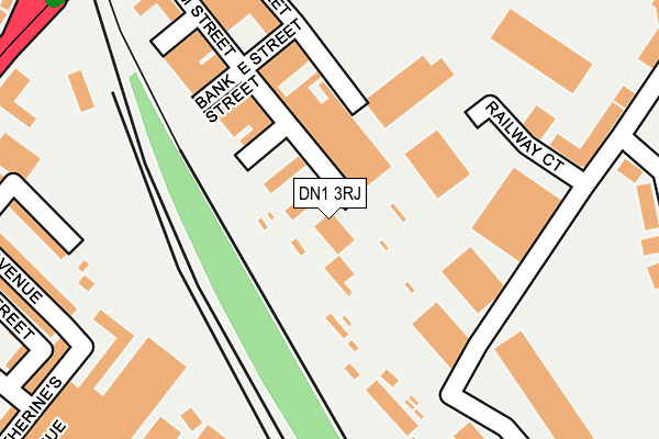 DN1 3RJ map - OS OpenMap – Local (Ordnance Survey) DN1 3RJ map - OS OpenMap – Local (Ordnance Survey)