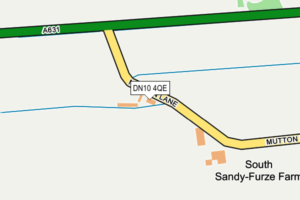 DN10 4QE map - OS OpenMap – Local (Ordnance Survey) DN10 4QE map - OS OpenMap – Local (Ordnance Survey)