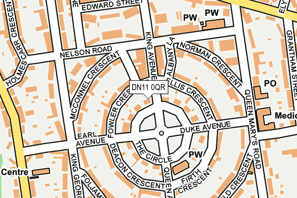DN11 0QR map - OS OpenMap – Local (Ordnance Survey) DN11 0QR map - OS OpenMap – Local (Ordnance Survey)
