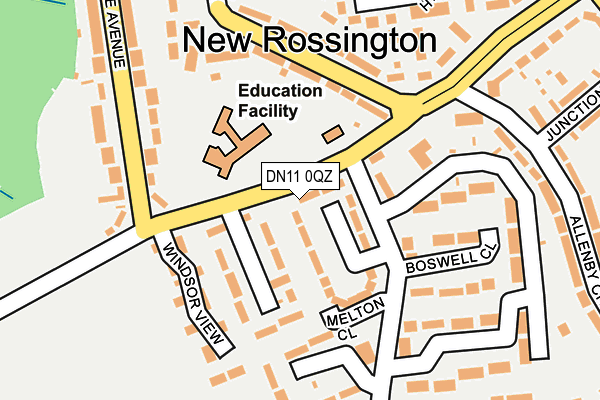 DN11 0QZ map - OS OpenMap – Local (Ordnance Survey) DN11 0QZ map - OS OpenMap – Local (Ordnance Survey)