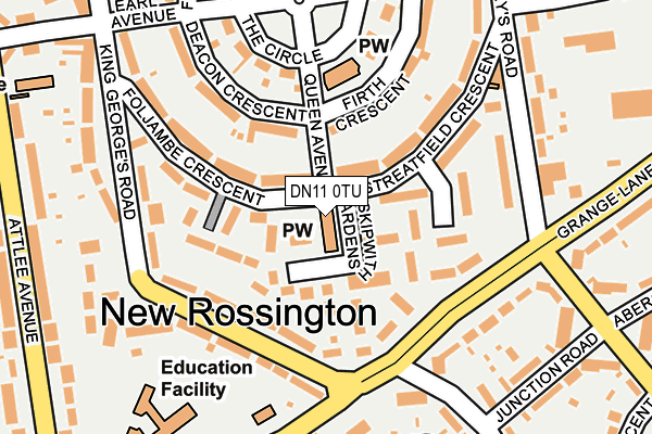 DN11 0TU map - OS OpenMap – Local (Ordnance Survey) DN11 0TU map - OS OpenMap – Local (Ordnance Survey)