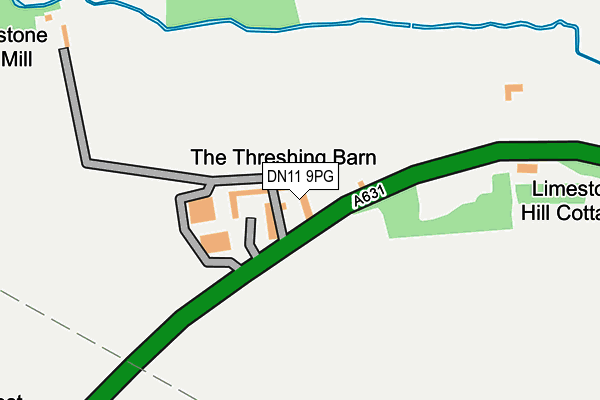 DN11 9PG map - OS OpenMap – Local (Ordnance Survey) DN11 9PG map - OS OpenMap – Local (Ordnance Survey)