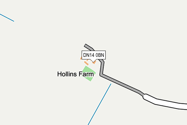 DN14 0BN map - OS OpenMap – Local (Ordnance Survey) DN14 0BN map - OS OpenMap – Local (Ordnance Survey)