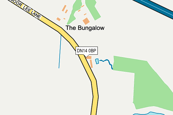 DN14 0BP map - OS OpenMap – Local (Ordnance Survey) DN14 0BP map - OS OpenMap – Local (Ordnance Survey)
