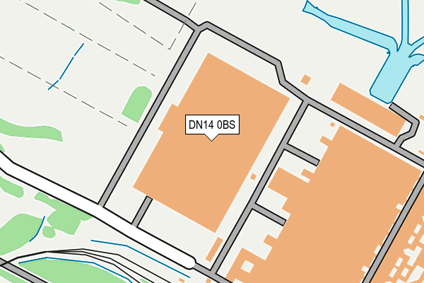 DN14 0BS map - OS OpenMap – Local (Ordnance Survey) DN14 0BS map - OS OpenMap – Local (Ordnance Survey)