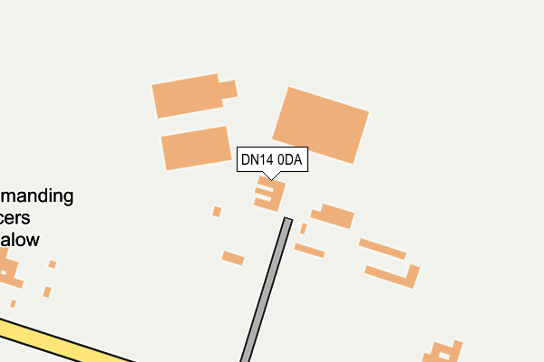 DN14 0DA map - OS OpenMap – Local (Ordnance Survey) DN14 0DA map - OS OpenMap – Local (Ordnance Survey)