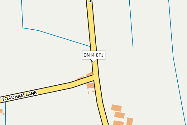 DN14 0FJ map - OS OpenMap – Local (Ordnance Survey) DN14 0FJ map - OS OpenMap – Local (Ordnance Survey)