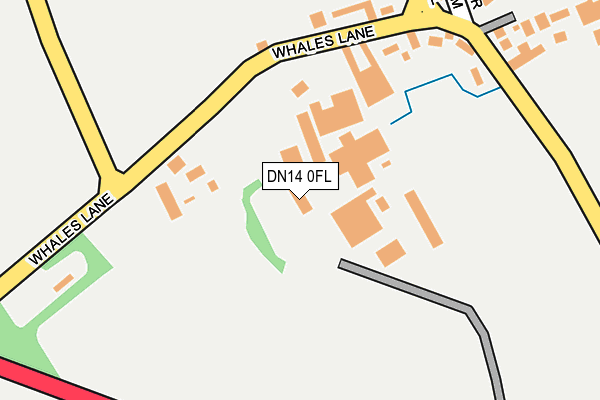 DN14 0FL map - OS OpenMap – Local (Ordnance Survey) DN14 0FL map - OS OpenMap – Local (Ordnance Survey)