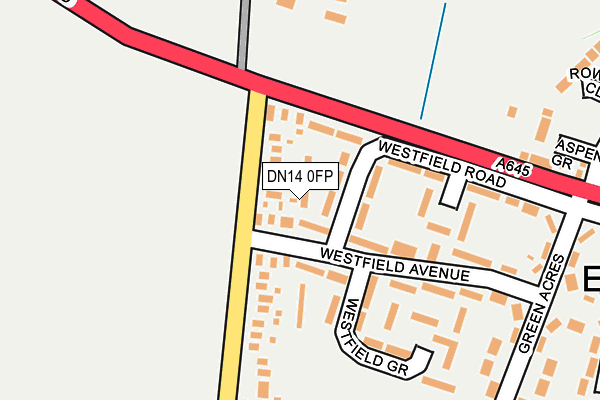 DN14 0FP map - OS OpenMap – Local (Ordnance Survey) DN14 0FP map - OS OpenMap – Local (Ordnance Survey)