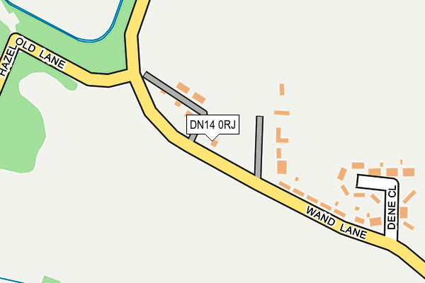 DN14 0RJ map - OS OpenMap – Local (Ordnance Survey) DN14 0RJ map - OS OpenMap – Local (Ordnance Survey)