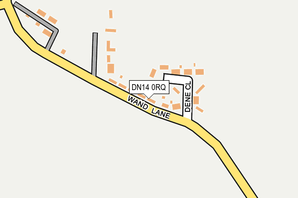 DN14 0RQ map - OS OpenMap – Local (Ordnance Survey) DN14 0RQ map - OS OpenMap – Local (Ordnance Survey)