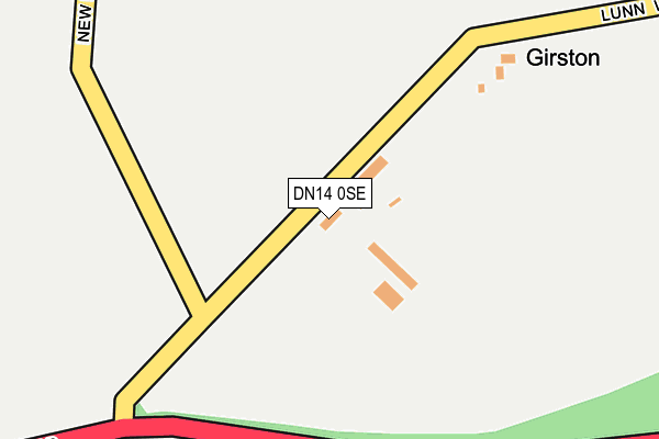 DN14 0SE map - OS OpenMap – Local (Ordnance Survey) DN14 0SE map - OS OpenMap – Local (Ordnance Survey)
