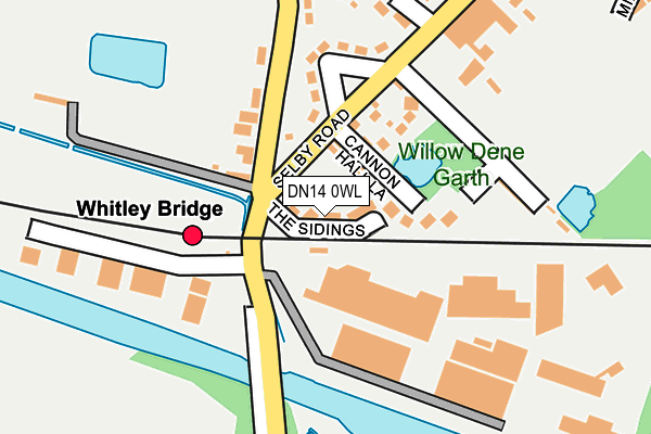 DN14 0WL map - OS OpenMap – Local (Ordnance Survey) DN14 0WL map - OS OpenMap – Local (Ordnance Survey)