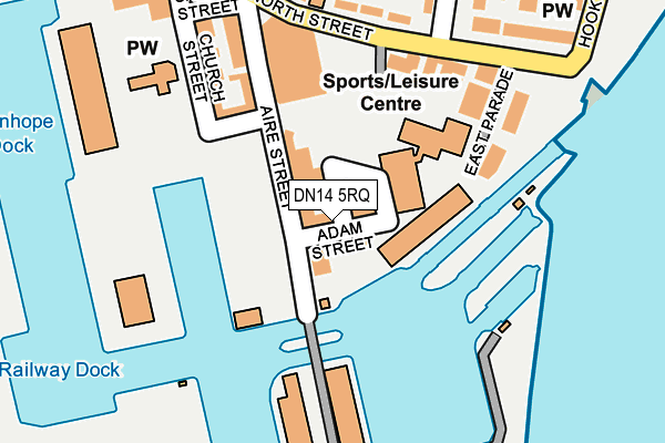 DN14 5RQ map - OS OpenMap – Local (Ordnance Survey) DN14 5RQ map - OS OpenMap – Local (Ordnance Survey)