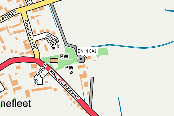 DN14 8AJ map - OS OpenMap – Local (Ordnance Survey) DN14 8AJ map - OS OpenMap – Local (Ordnance Survey)