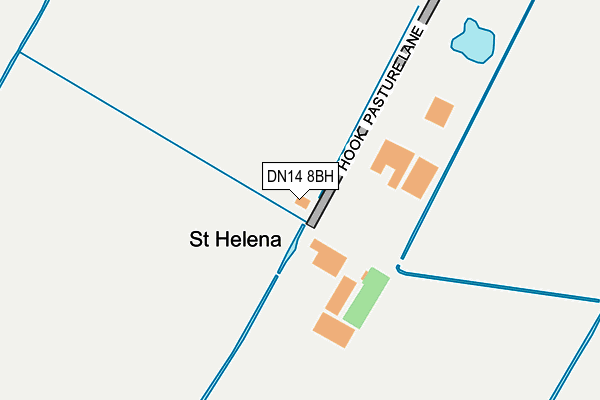 DN14 8BH map - OS OpenMap – Local (Ordnance Survey) DN14 8BH map - OS OpenMap – Local (Ordnance Survey)