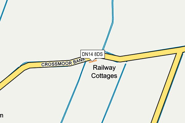 DN14 8DS map - OS OpenMap – Local (Ordnance Survey) DN14 8DS map - OS OpenMap – Local (Ordnance Survey)