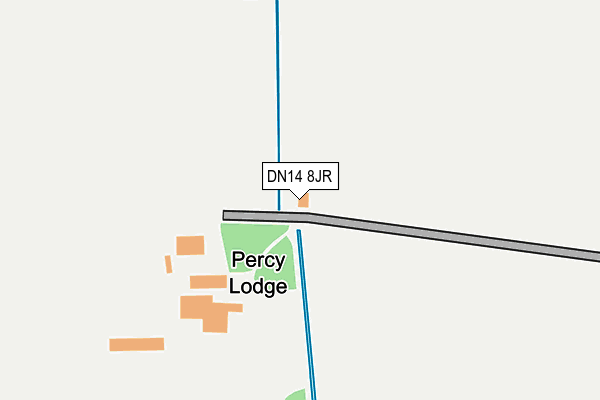 DN14 8JR map - OS OpenMap – Local (Ordnance Survey) DN14 8JR map - OS OpenMap – Local (Ordnance Survey)