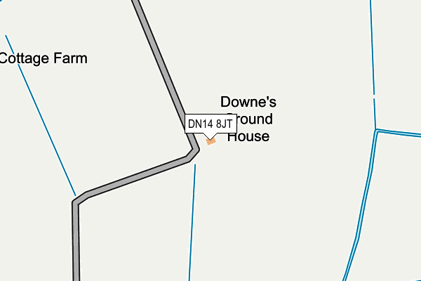 DN14 8JT map - OS OpenMap – Local (Ordnance Survey) DN14 8JT map - OS OpenMap – Local (Ordnance Survey)