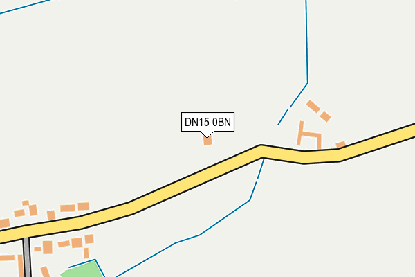 DN15 0BN map - OS OpenMap – Local (Ordnance Survey) DN15 0BN map - OS OpenMap – Local (Ordnance Survey)