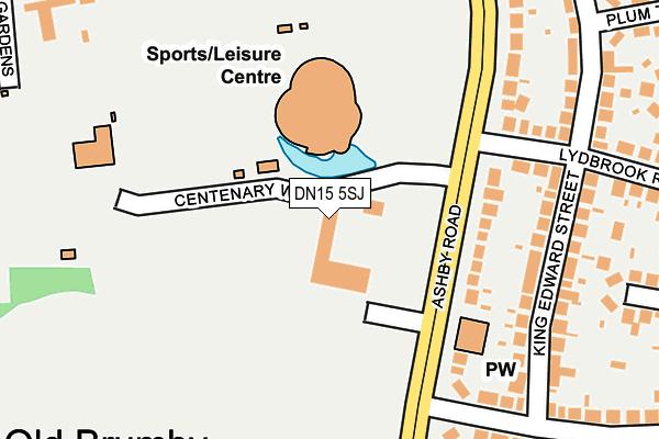 DN15 5SJ map - OS OpenMap – Local (Ordnance Survey) DN15 5SJ map - OS OpenMap – Local (Ordnance Survey)