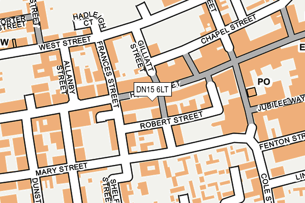 DN15 6LT map - OS OpenMap – Local (Ordnance Survey) DN15 6LT map - OS OpenMap – Local (Ordnance Survey)
