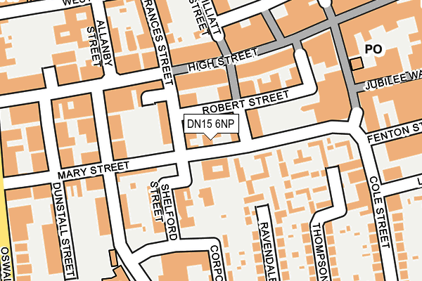 DN15 6NP map - OS OpenMap – Local (Ordnance Survey) DN15 6NP map - OS OpenMap – Local (Ordnance Survey)
