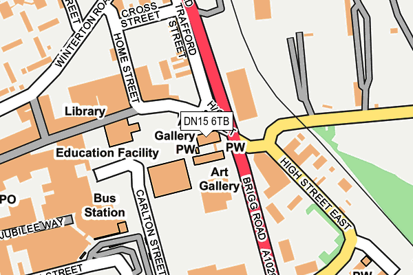DN15 6TB map - OS OpenMap – Local (Ordnance Survey) DN15 6TB map - OS OpenMap – Local (Ordnance Survey)