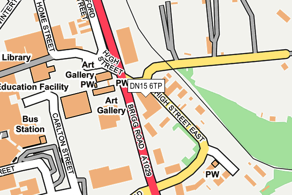 DN15 6TP map - OS OpenMap – Local (Ordnance Survey) DN15 6TP map - OS OpenMap – Local (Ordnance Survey)