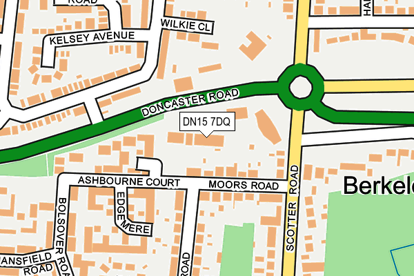 DN15 7DQ map - OS OpenMap – Local (Ordnance Survey) DN15 7DQ map - OS OpenMap – Local (Ordnance Survey)