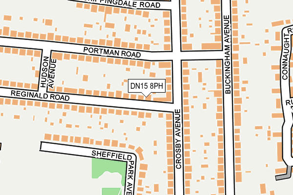 DN15 8PH map - OS OpenMap – Local (Ordnance Survey) DN15 8PH map - OS OpenMap – Local (Ordnance Survey)