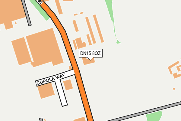 DN15 8QZ map - OS OpenMap – Local (Ordnance Survey) DN15 8QZ map - OS OpenMap – Local (Ordnance Survey)