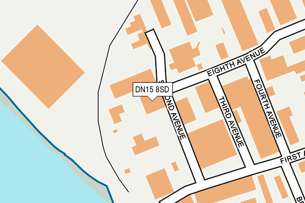 DN15 8SD map - OS OpenMap – Local (Ordnance Survey) DN15 8SD map - OS OpenMap – Local (Ordnance Survey)
