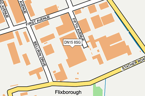 DN15 8SG map - OS OpenMap – Local (Ordnance Survey) DN15 8SG map - OS OpenMap – Local (Ordnance Survey)