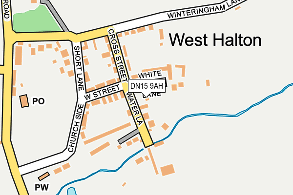 DN15 9AH map - OS OpenMap – Local (Ordnance Survey) DN15 9AH map - OS OpenMap – Local (Ordnance Survey)