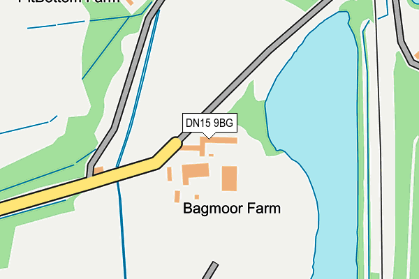 DN15 9BG map - OS OpenMap – Local (Ordnance Survey) DN15 9BG map - OS OpenMap – Local (Ordnance Survey)
