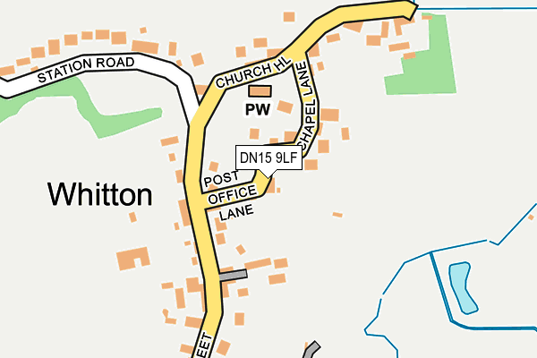 DN15 9LF map - OS OpenMap – Local (Ordnance Survey) DN15 9LF map - OS OpenMap – Local (Ordnance Survey)