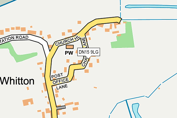 DN15 9LG map - OS OpenMap – Local (Ordnance Survey) DN15 9LG map - OS OpenMap – Local (Ordnance Survey)